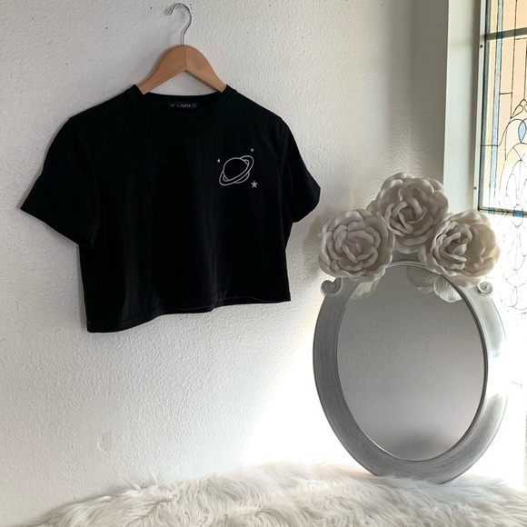 Black Zaful Crop Top - Picture 5 of 5